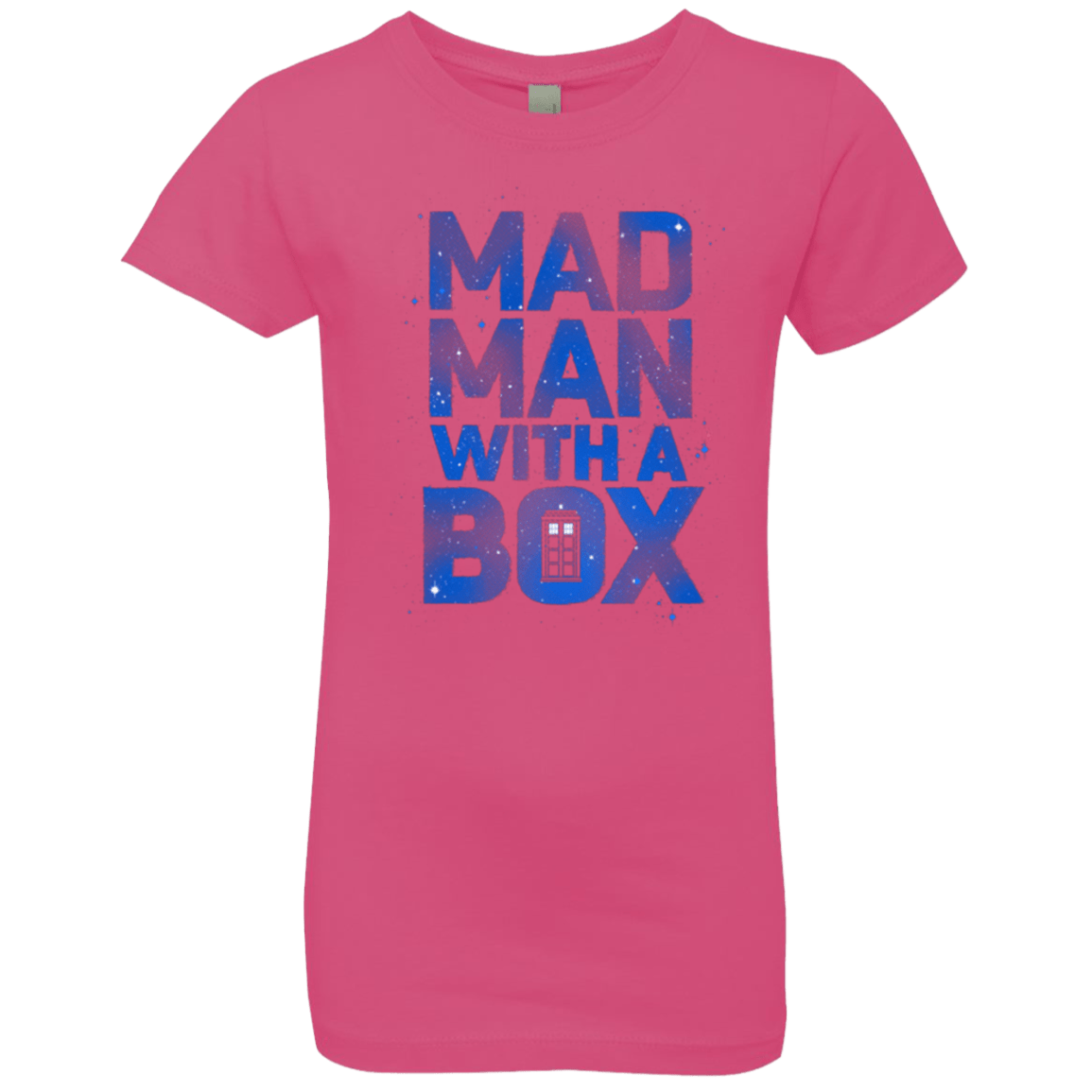 T-Shirts Hot Pink / YXS Mad Man Box Girls Premium T-Shirt