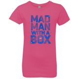 T-Shirts Hot Pink / YXS Mad Man Box Girls Premium T-Shirt