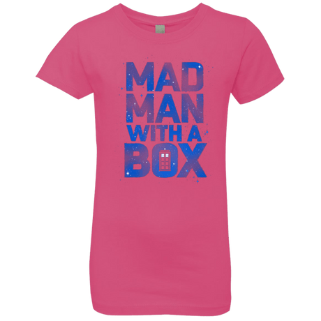 T-Shirts Hot Pink / YXS Mad Man Box Girls Premium T-Shirt