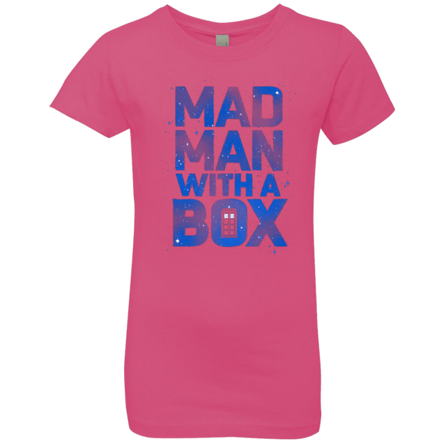 T-Shirts Hot Pink / YXS Mad Man Box Girls Premium T-Shirt