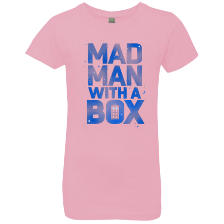 T-Shirts Light Pink / YXS Mad Man Box Girls Premium T-Shirt