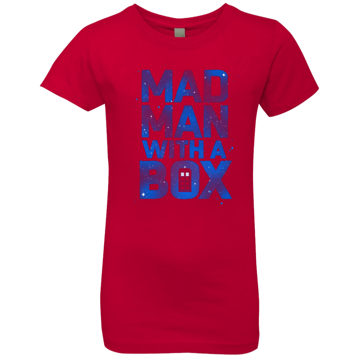 T-Shirts Red / YXS Mad Man Box Girls Premium T-Shirt