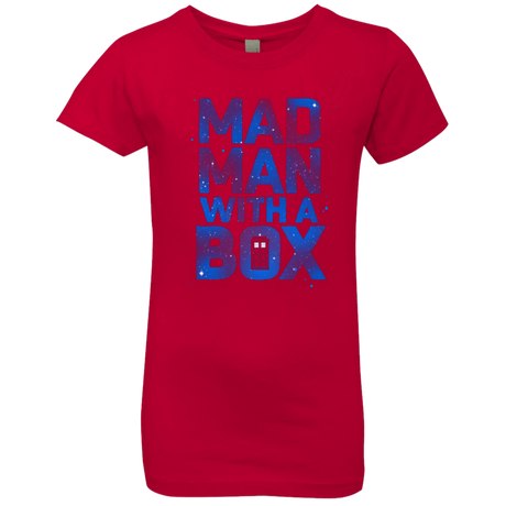 T-Shirts Red / YXS Mad Man Box Girls Premium T-Shirt