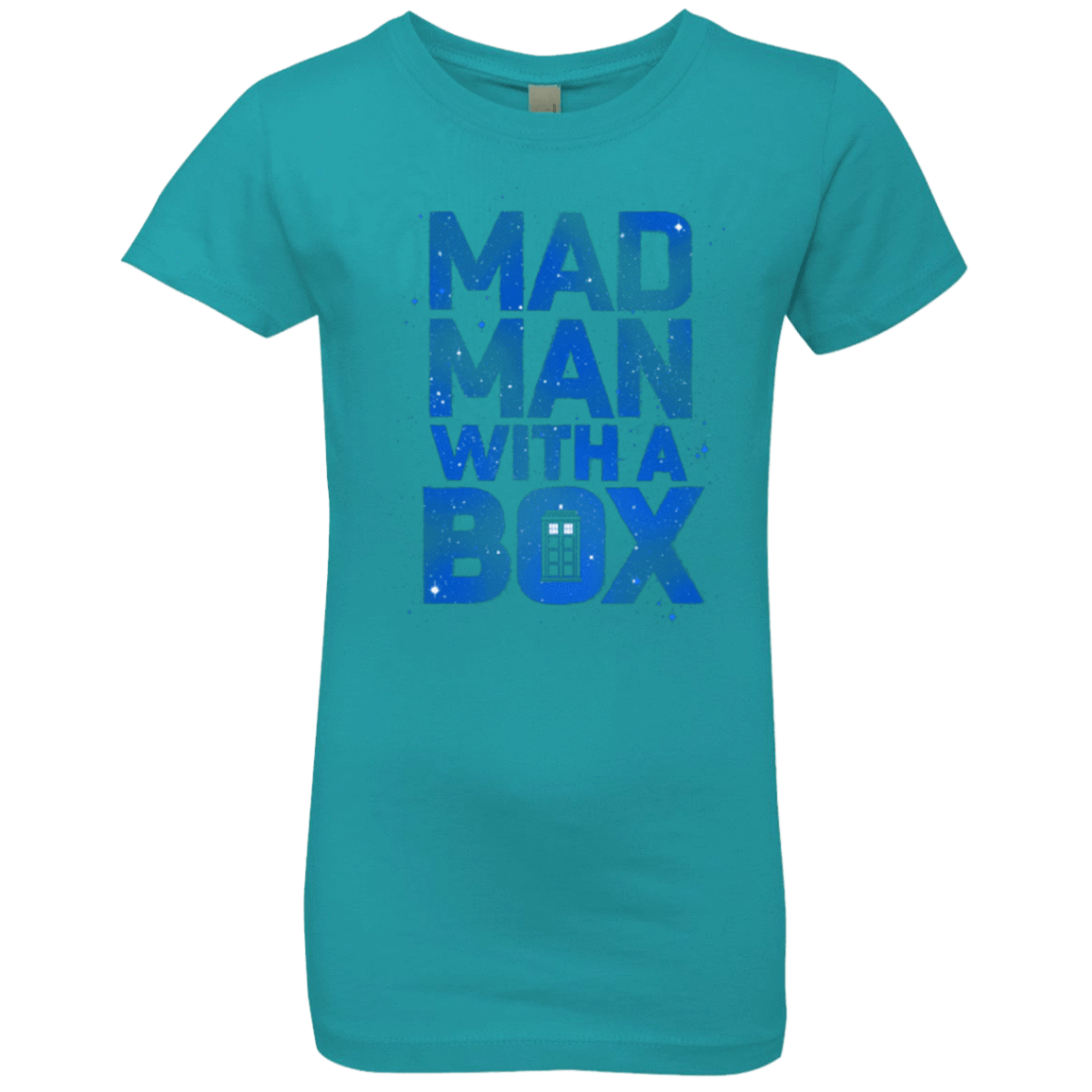 T-Shirts Tahiti Blue / YXS Mad Man Box Girls Premium T-Shirt