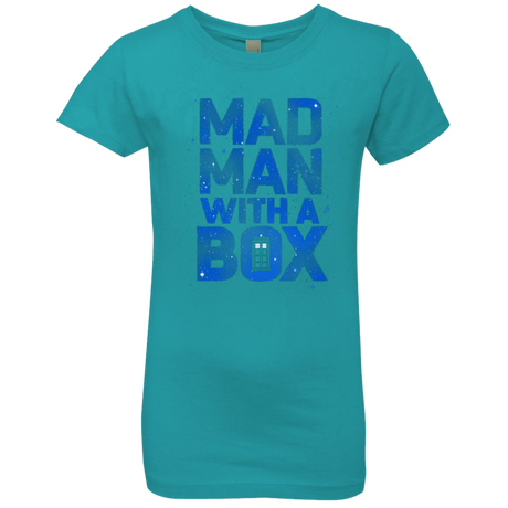 T-Shirts Tahiti Blue / YXS Mad Man Box Girls Premium T-Shirt