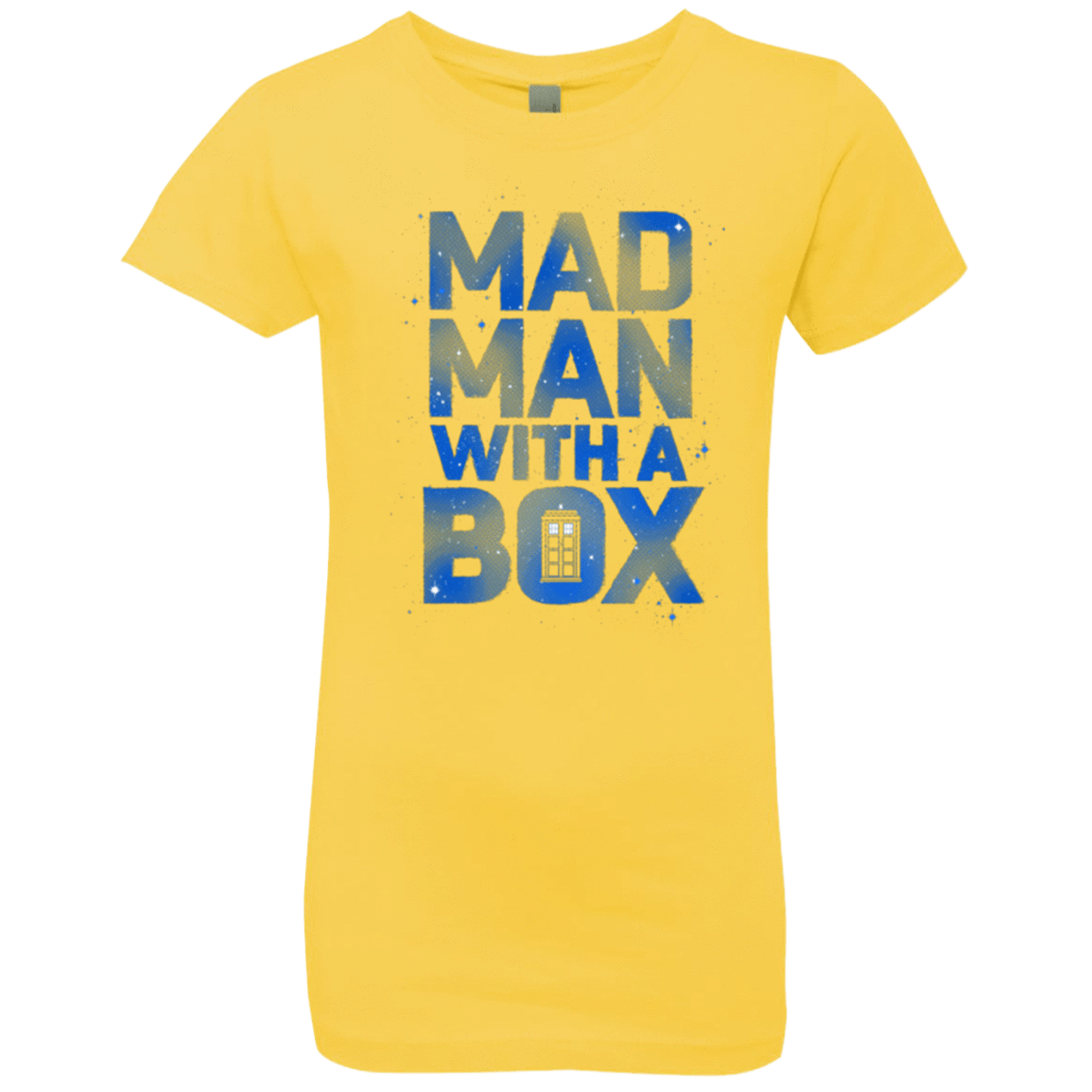 T-Shirts Vibrant Yellow / YXS Mad Man Box Girls Premium T-Shirt