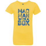 T-Shirts Vibrant Yellow / YXS Mad Man Box Girls Premium T-Shirt