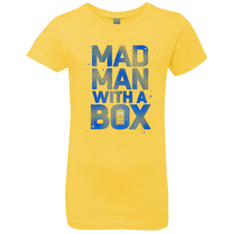 T-Shirts Vibrant Yellow / YXS Mad Man Box Girls Premium T-Shirt