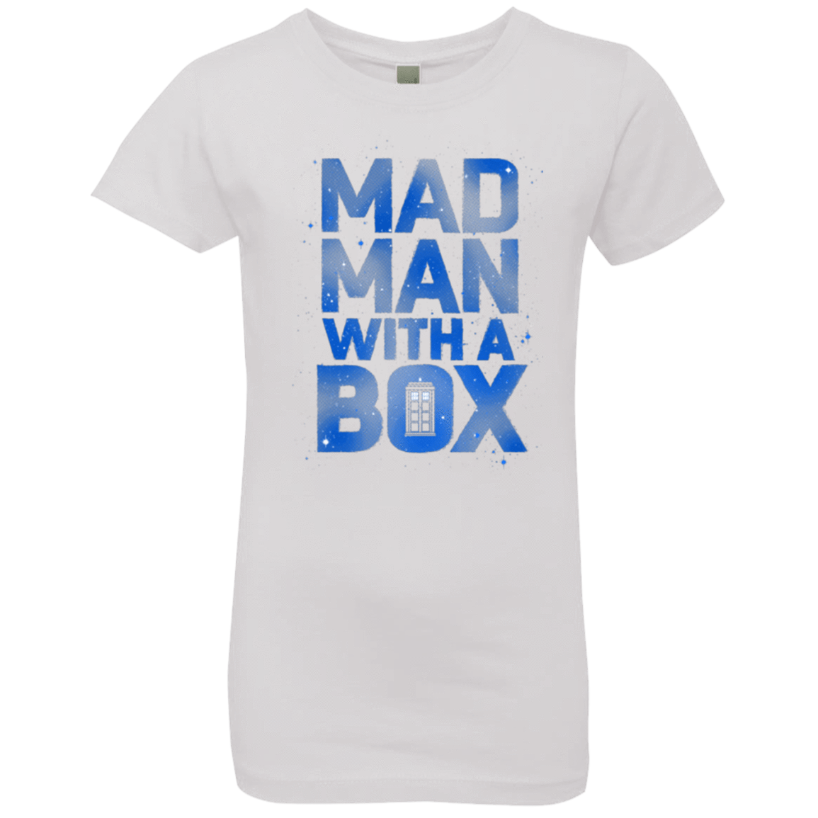 T-Shirts White / YXS Mad Man Box Girls Premium T-Shirt