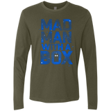 T-Shirts Military Green / Small Mad Man Box Men's Premium Long Sleeve