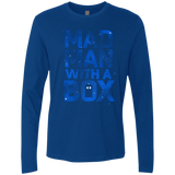 T-Shirts Royal / Small Mad Man Box Men's Premium Long Sleeve