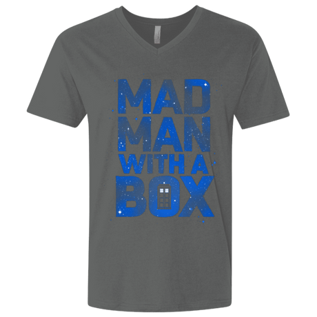 T-Shirts Heavy Metal / X-Small Mad Man Box Men's Premium V-Neck