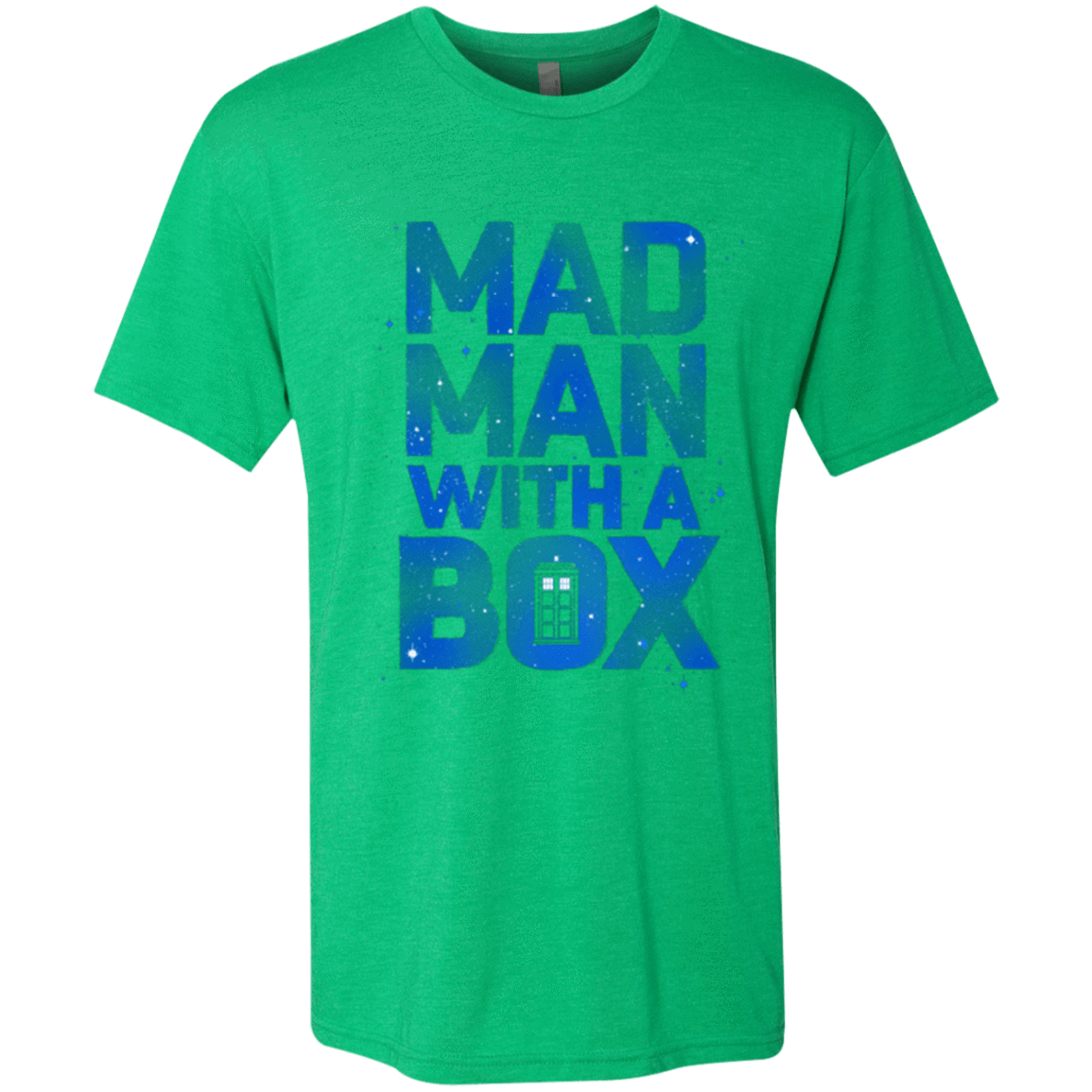 T-Shirts Envy / Small Mad Man Box Men's Triblend T-Shirt