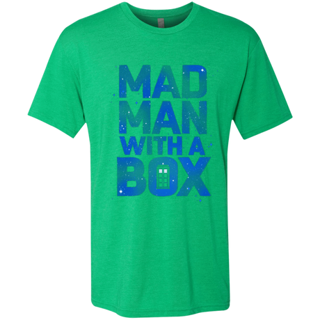 T-Shirts Envy / Small Mad Man Box Men's Triblend T-Shirt