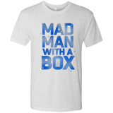 T-Shirts Heather White / Small Mad Man Box Men's Triblend T-Shirt