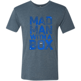 T-Shirts Indigo / Small Mad Man Box Men's Triblend T-Shirt