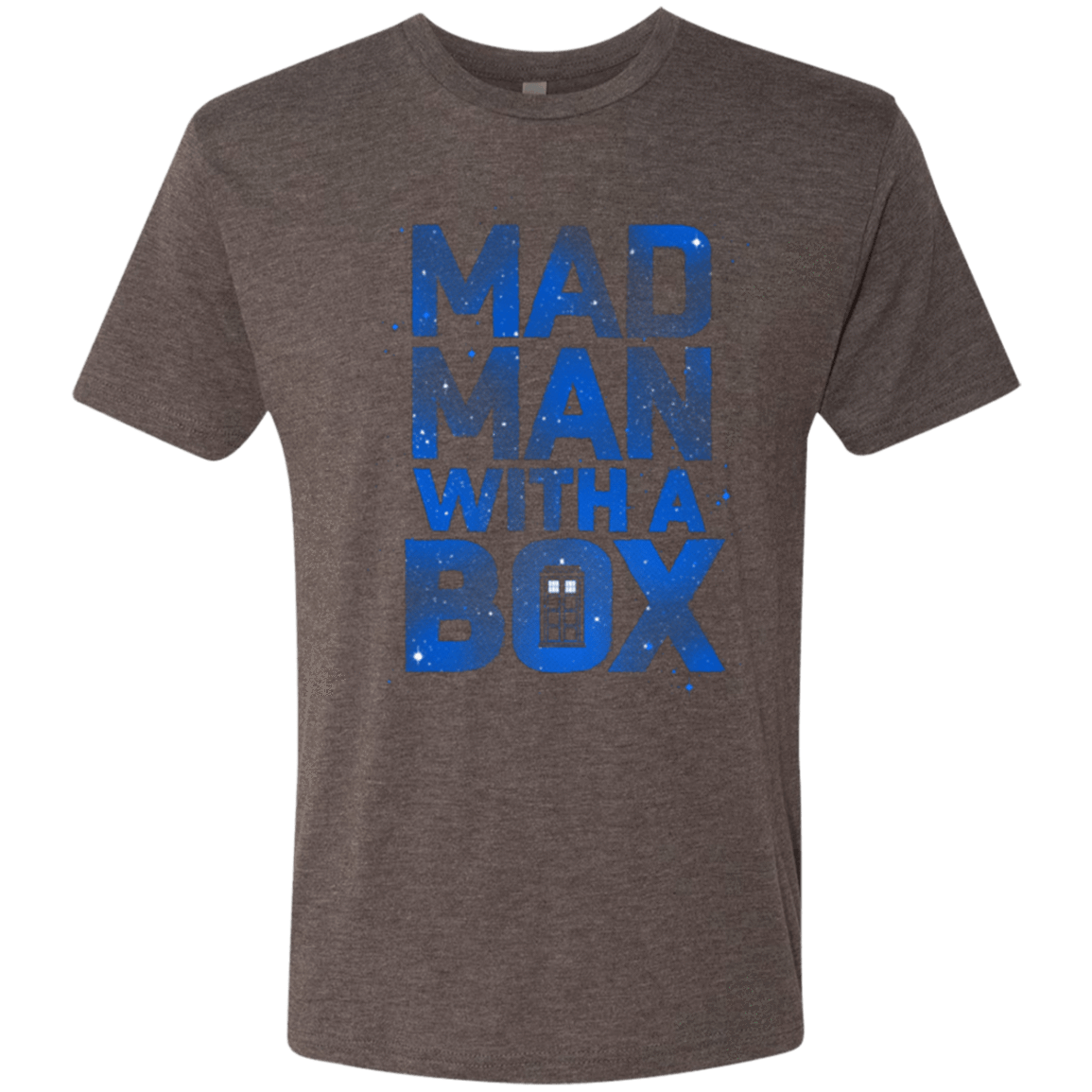 T-Shirts Macchiato / Small Mad Man Box Men's Triblend T-Shirt