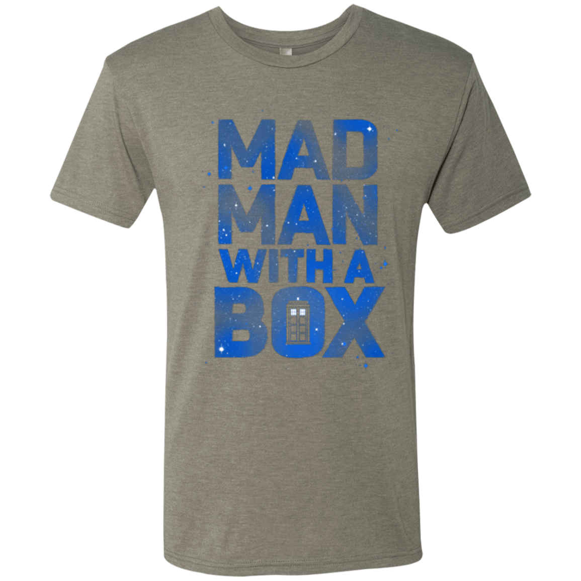 T-Shirts Venetian Grey / Small Mad Man Box Men's Triblend T-Shirt