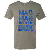 T-Shirts Venetian Grey / Small Mad Man Box Men's Triblend T-Shirt