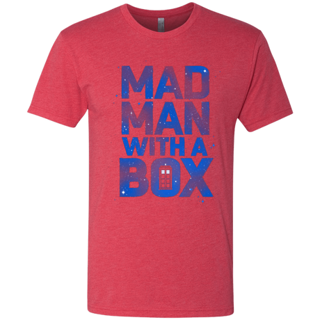 T-Shirts Vintage Red / Small Mad Man Box Men's Triblend T-Shirt