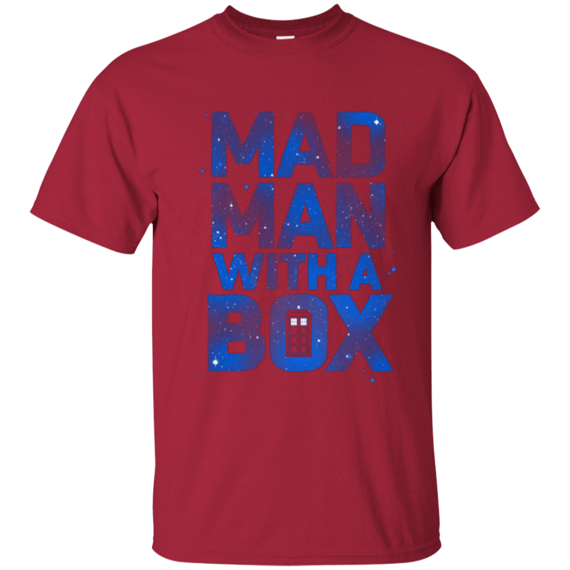 T-Shirts Cardinal / Small Mad Man Box T-Shirt