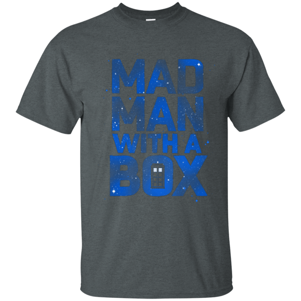T-Shirts Dark Heather / Small Mad Man Box T-Shirt