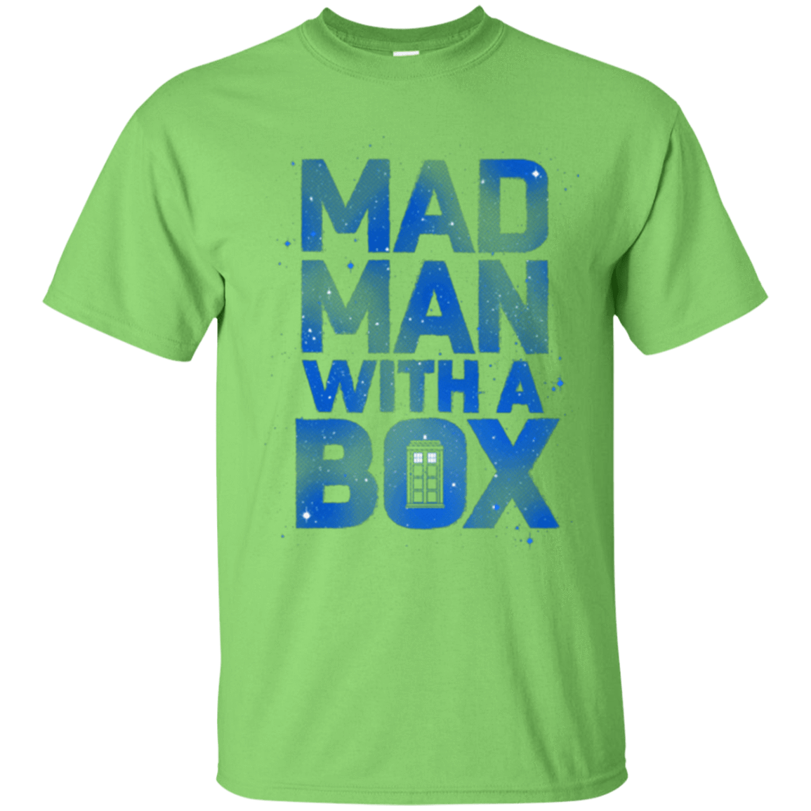 T-Shirts Lime / Small Mad Man Box T-Shirt