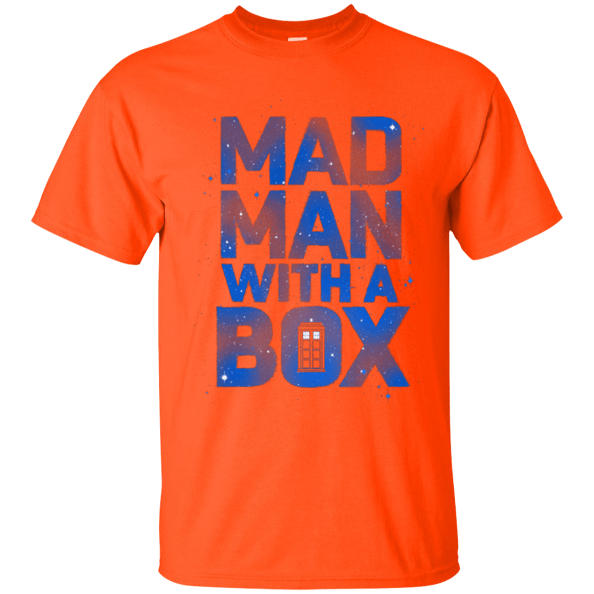 T-Shirts Orange / Small Mad Man Box T-Shirt