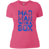 T-Shirts Hot Pink / X-Small Mad Man Box Women's Premium T-Shirt
