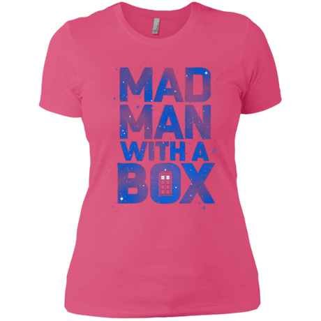 T-Shirts Hot Pink / X-Small Mad Man Box Women's Premium T-Shirt
