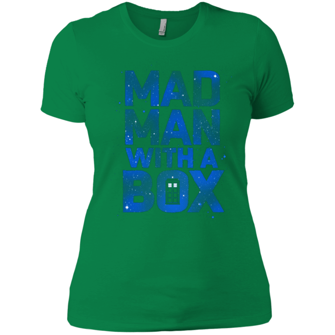 T-Shirts Kelly Green / X-Small Mad Man Box Women's Premium T-Shirt