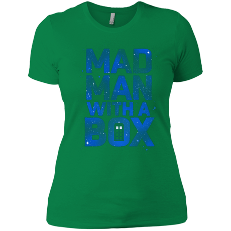 T-Shirts Kelly Green / X-Small Mad Man Box Women's Premium T-Shirt
