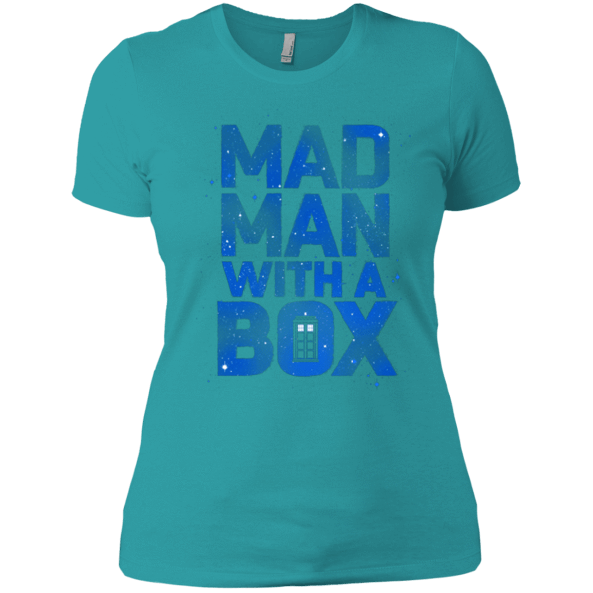 T-Shirts Tahiti Blue / X-Small Mad Man Box Women's Premium T-Shirt