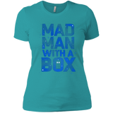 T-Shirts Tahiti Blue / X-Small Mad Man Box Women's Premium T-Shirt