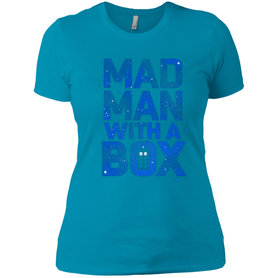 T-Shirts Turquoise / X-Small Mad Man Box Women's Premium T-Shirt