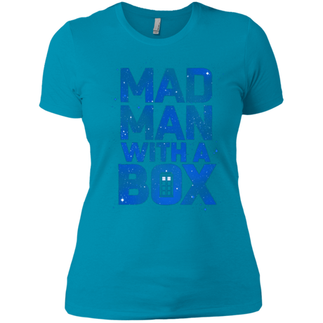 T-Shirts Turquoise / X-Small Mad Man Box Women's Premium T-Shirt
