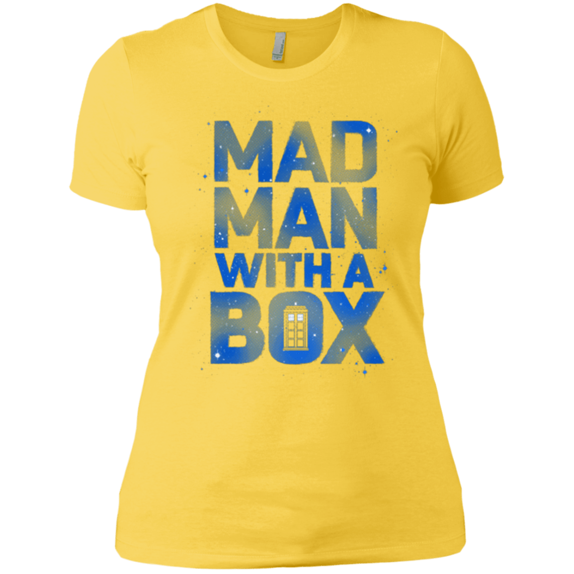 T-Shirts Vibrant Yellow / X-Small Mad Man Box Women's Premium T-Shirt
