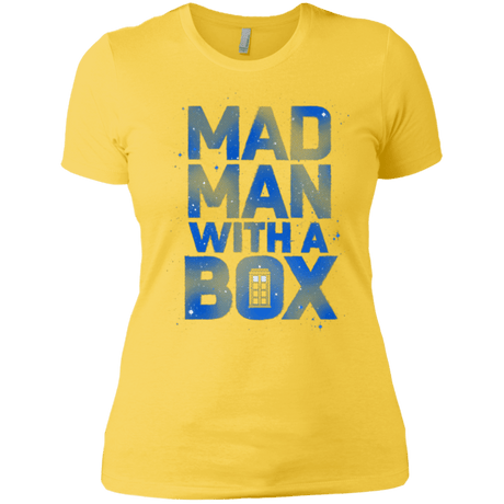T-Shirts Vibrant Yellow / X-Small Mad Man Box Women's Premium T-Shirt