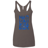 T-Shirts Macchiato / X-Small Mad Man Box Women's Triblend Racerback Tank