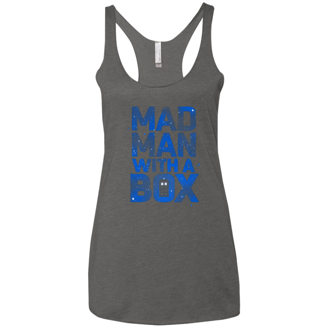 T-Shirts Premium Heather / X-Small Mad Man Box Women's Triblend Racerback Tank