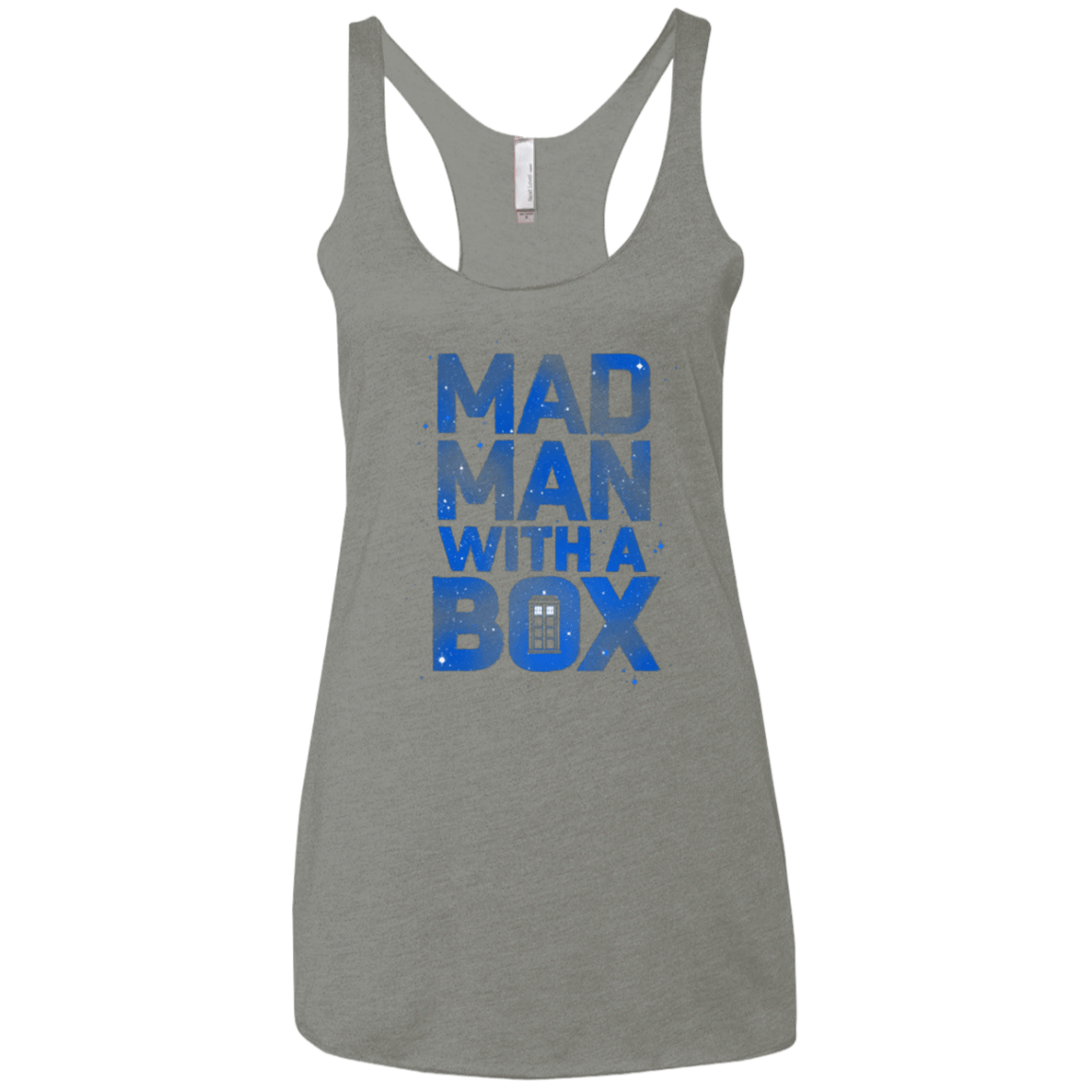 T-Shirts Venetian Grey / X-Small Mad Man Box Women's Triblend Racerback Tank