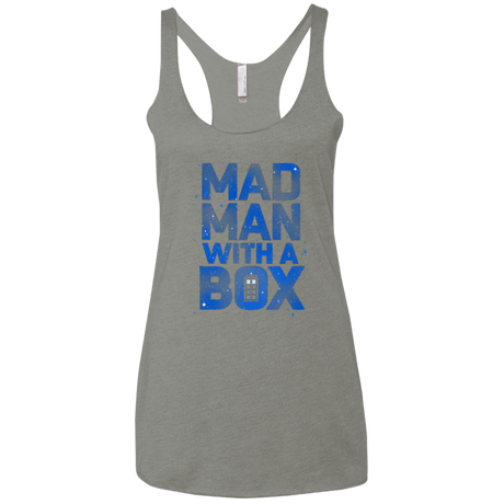T-Shirts Venetian Grey / X-Small Mad Man Box Women's Triblend Racerback Tank