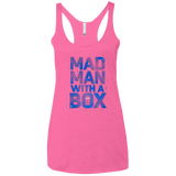 T-Shirts Vintage Pink / X-Small Mad Man Box Women's Triblend Racerback Tank