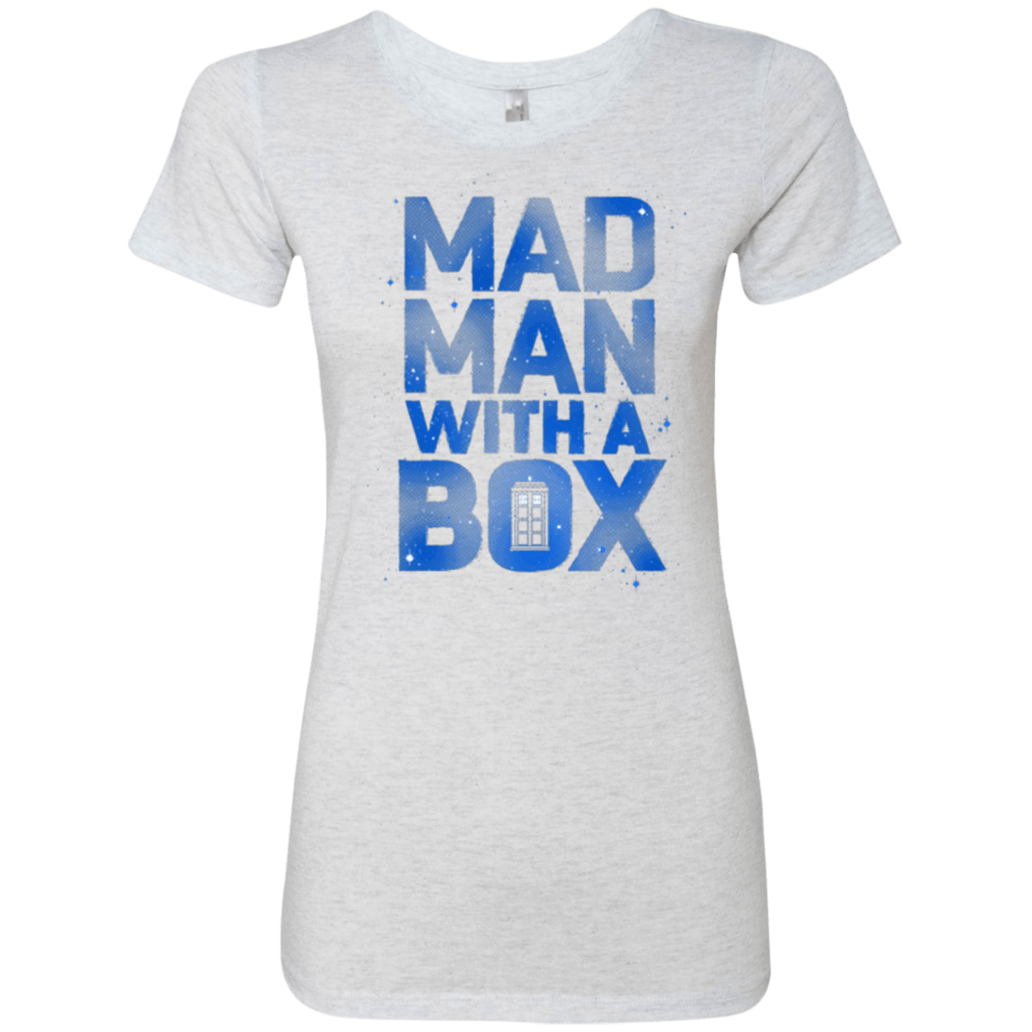 T-Shirts Heather White / Small Mad Man Box Women's Triblend T-Shirt