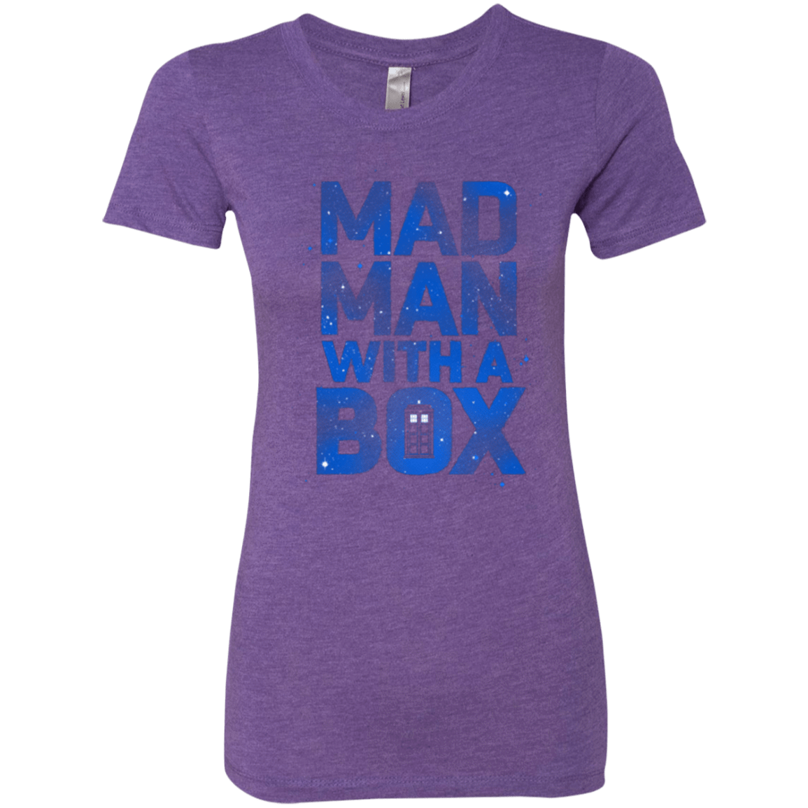 T-Shirts Purple Rush / Small Mad Man Box Women's Triblend T-Shirt