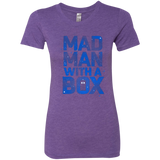 T-Shirts Purple Rush / Small Mad Man Box Women's Triblend T-Shirt