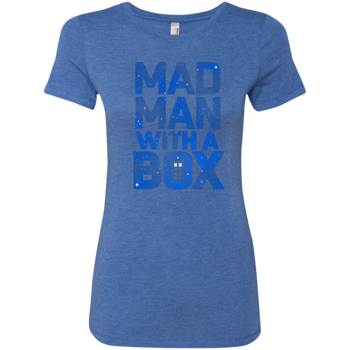 T-Shirts Vintage Royal / Small Mad Man Box Women's Triblend T-Shirt