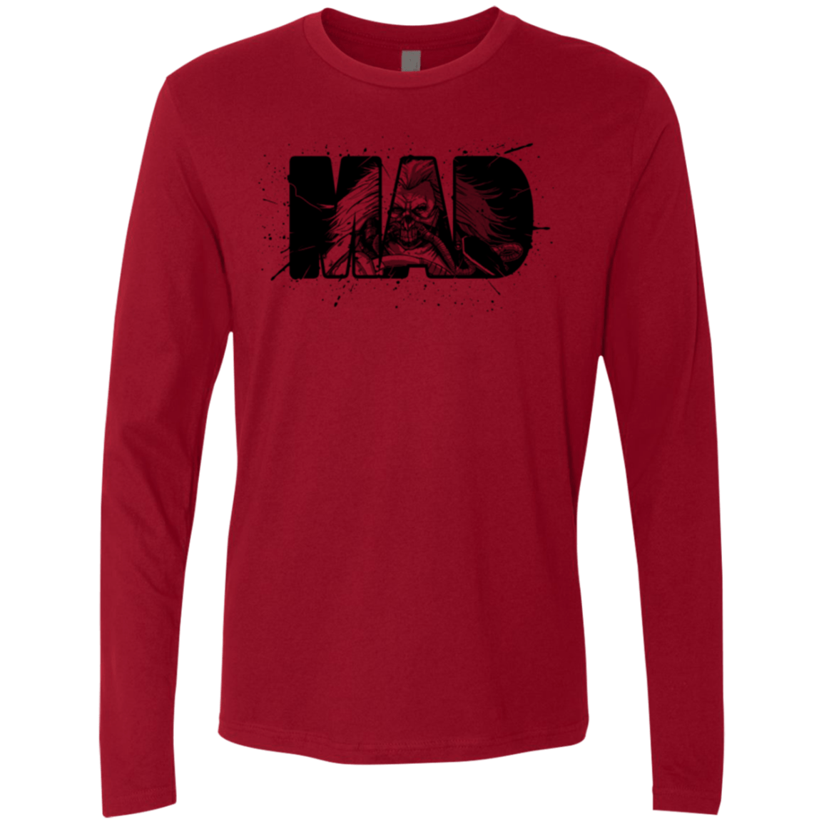 T-Shirts Cardinal / Small MAD Men's Premium Long Sleeve