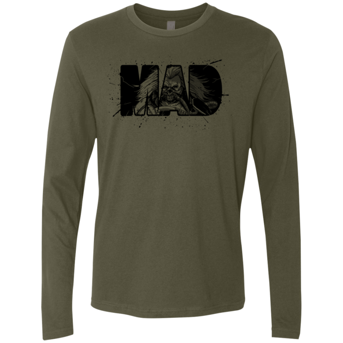 T-Shirts Military Green / Small MAD Men's Premium Long Sleeve