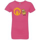 T-Shirts Hot Pink / YXS Mad Minion Girls Premium T-Shirt